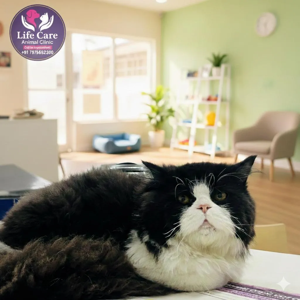 Life Care Animal Clinic interior with modern diagnostic facilities in Punawale Pune